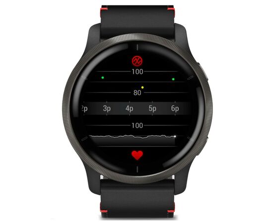 Смарт-часы Garmin Venu 2, GPS, Wi-Fi, Black + Slate, Leather, GPS (010-02430-21), изображение 6 Смарт-часы Garmin Venu 2, GPS, Wi-Fi, Black + Slate, Leather, GPS (010-02430-21), изображение 6