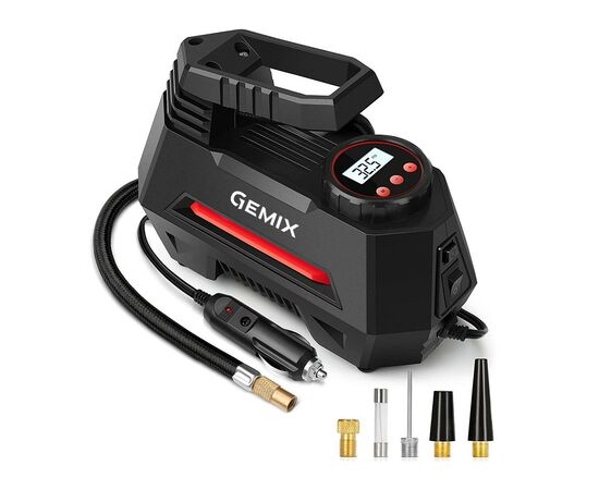 Автомобильный компрессор Gemix Model M black/red (10700097), изображение 2 Автомобильный компрессор Gemix Model M black/red (10700097), изображение 2