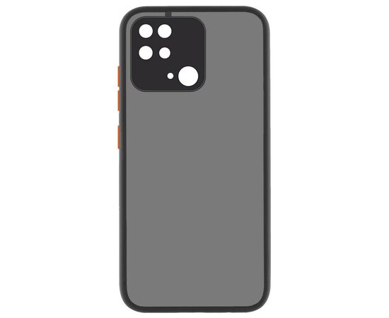 Чехол для моб. телефона MakeFuture Xiaomi Redmi 10C Frame (Matte PC+TPU) Black (MCMF-XR10CBK)