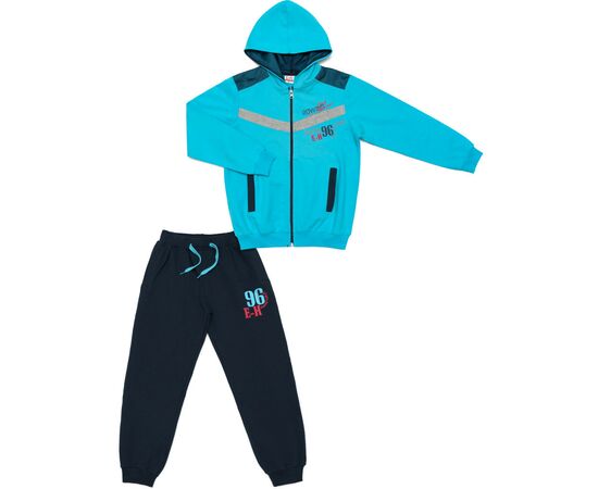 Спортивний костюм Breeze з капюшоном (6789-134B-blue)