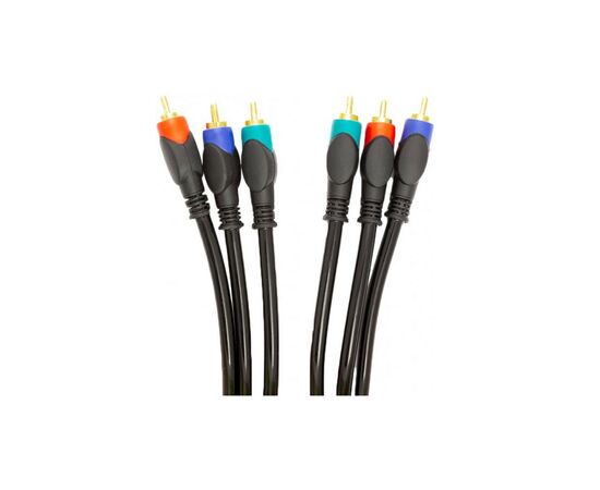 Кабель мультимедийный 3xRCA (M) to 3xRCA (M) 3.0 m PowerPlant (CA911738)