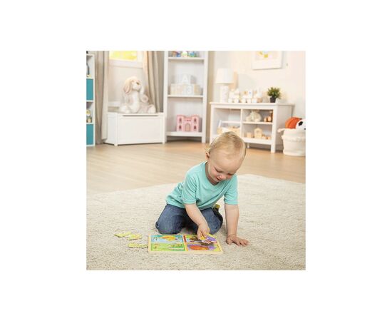 Пазл Melissa&Doug деревянные в футляре "Игривые друзья" (MD31364), изображение 5 Пазл Melissa&Doug деревянные в футляре "Игривые друзья" (MD31364), изображение 5