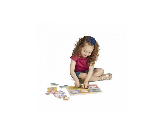 Пазл Melissa&Doug деревянные в футляре "Друзья фермы" (MD31363), изображение 3 Пазл Melissa&Doug деревянные в футляре "Друзья фермы" (MD31363), изображение 3