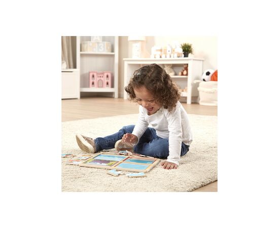 Пазл Melissa&Doug деревянные в футляре "Транспортные средства" (MD31361), изображение 4 Пазл Melissa&Doug деревянные в футляре "Транспортные средства" (MD31361), изображение 4