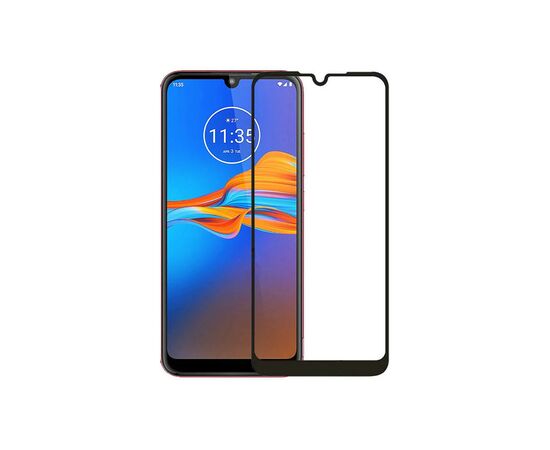 Скло захисне PowerPlant Full screen Motorola Moto E7 Plus, Black (GL609369)
