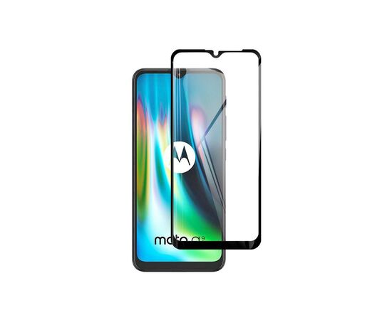 Стекло защитное PowerPlant Full screen Motorola Moto G9, Black (GL609376)