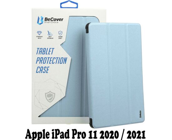 Чохол до планшета BeCover w/Apple Pencil Mount Apple iPad Pro 11 2020/21/22 Light Blu (707529)