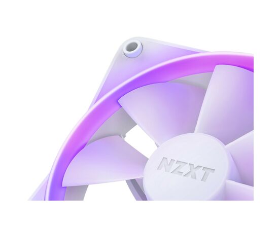 Кулер для корпуса NZXT F140RGB Twin (White) (RF-R14DF-W1), изображение 3 Кулер для корпуса NZXT F140RGB Twin (White) (RF-R14DF-W1), изображение 3