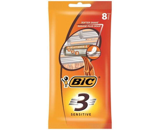 Бритва Bic 3 Sensitive 8 шт. (3086126692586)
