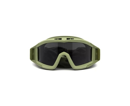 Тактичні окуляри Armorstandart RK2 з 3 лінзами Green (ARM62031)