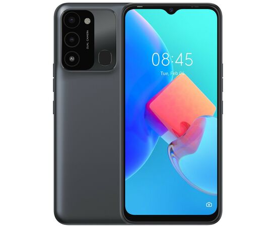 Мобильный телефон Tecno KG5n (Spark 8С 4/64Gb NFC) Magnet Black (4895180777974)