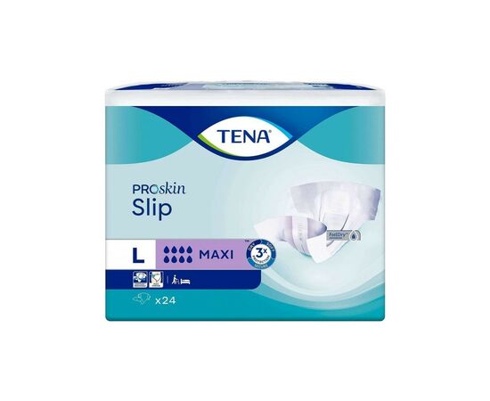 Подгузники для взрослых Tena Slip Maxi Large 24 шт, 92-144 см 8 капель (7322541118574)