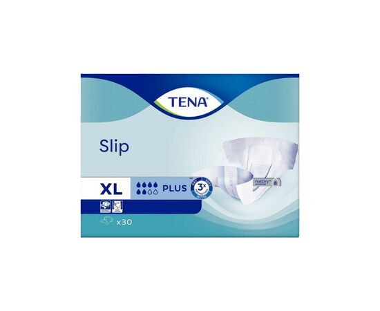 Підгузки для дорослих Tena Slip Plus XL 30 шт 120-160 см 6 крапель (8699114504539)