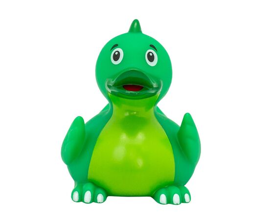 Игрушка для ванной LiLaLu Утка Зеленый динозавр (L1315), изображение 2 Игрушка для ванной LiLaLu Утка Зеленый динозавр (L1315), изображение 2
