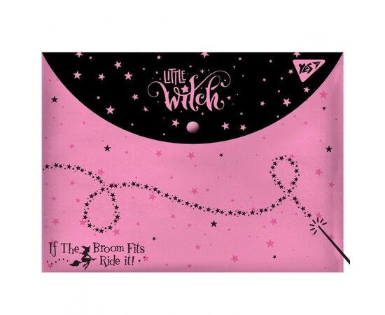 Папка - конверт Yes на кнопке А4 Little Witch (491822)