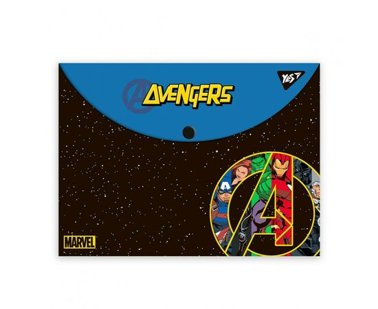 Папка - конверт Yes на кнопці А4 Marvel.Avengers (492018)