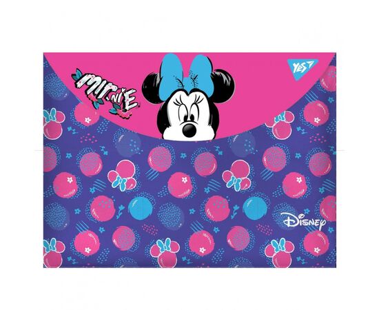 Папка - конверт Yes на кнопці А4 Minnie Mouse (491800)