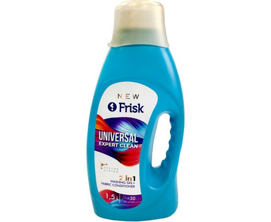 Гель для стирки Frisk Universal Expert Clean 2 in 1 1.5 л (4820197121250)