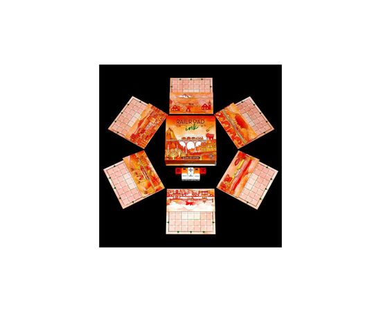 Настільна гра Kilogames Залізниця Inc. Багрянець Українською (1000168), зображення 3 Настільна гра Kilogames Залізниця Inc. Багрянець Українською (1000168), зображення 3