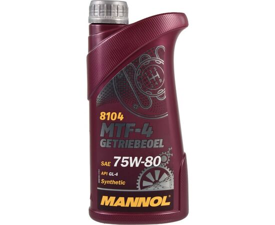 Трансмиссионное масло Mannol MTF-4 GETRIEBEOEL 1л 75W-80 (MN8104-1)