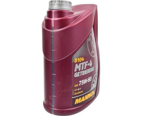 Трансмиссионное масло Mannol MTF-4 GETRIEBEOEL 4л 75W-80 (MN8104-4), изображение 2 Трансмиссионное масло Mannol MTF-4 GETRIEBEOEL 4л 75W-80 (MN8104-4), изображение 2