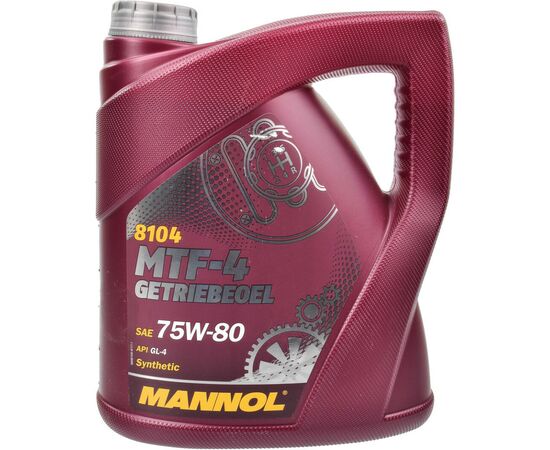 Трансмиссионное масло Mannol MTF-4 GETRIEBEOEL 4л 75W-80 (MN8104-4)
