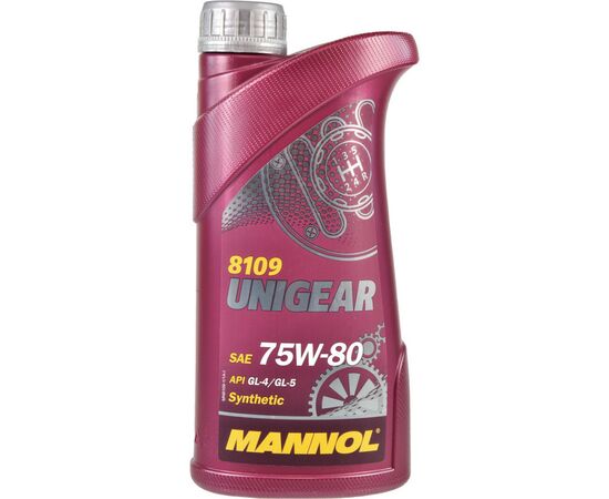 Трансмиссионное масло Mannol UNIGEAR 1л 75W-80 (MN8109-1)