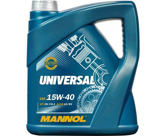 Моторное масло Mannol UNIVERSAL 4л 15W-40 (MN7405-4)
