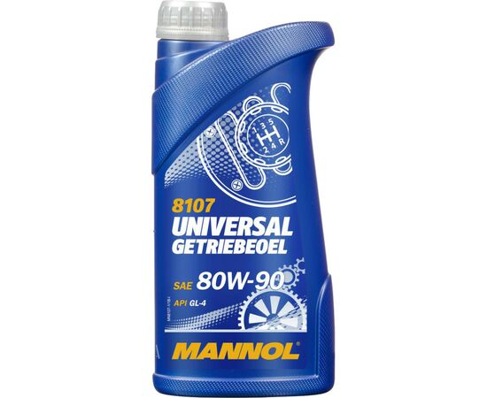 Трансмиссионное масло Mannol UNIVERSAL GETRIEBEOEL 1л 80W-90 (MN8107-1)