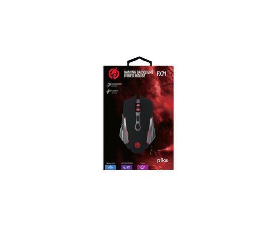 Мышка Piko FX71 Black (1283126489518), изображение 3 Мышка Piko FX71 Black (1283126489518), изображение 3