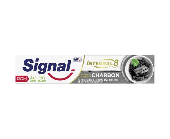 Зубна паста Signal Integral 8 Nature Elements Відб. та детокс з вугіллям 75 мл (8710522417379)