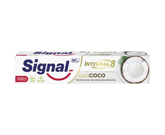 Зубна паста Signal Integral 8 Nature Elements з кокосом 75 мл (8710447328095)