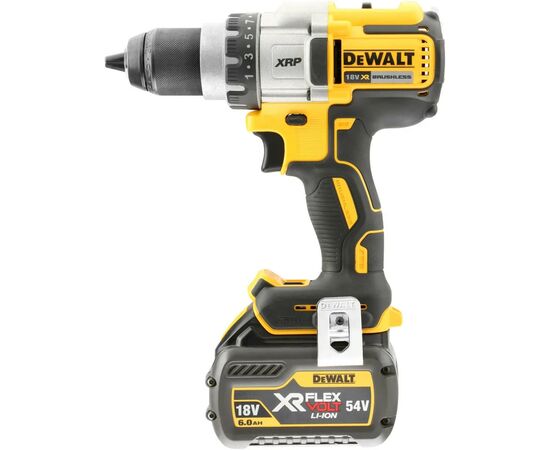 Шуруповерт DeWALT XR Li-Ion 18 В, 95 Нм, 2 АКБ + ЗУ, кейс (DCD991T2), изображение 2 Шуруповерт DeWALT XR Li-Ion 18 В, 95 Нм, 2 АКБ + ЗУ, кейс (DCD991T2), изображение 2