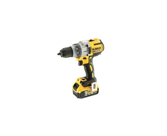 Шуруповерт DeWALT XR Li-Ion 18 В, 95 Нм, 2 АКБ + ЗУ, рукоятка, кейс (DCD991P2), изображение 2 Шуруповерт DeWALT XR Li-Ion 18 В, 95 Нм, 2 АКБ + ЗУ, рукоятка, кейс (DCD991P2), изображение 2