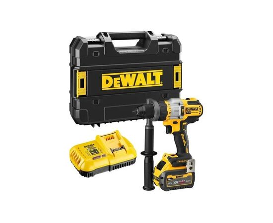 Шуруповерт DeWALT XR Li-lon 18 В, 2 АКБ + ЗУ, кейс TSTAK (DCD999X1)