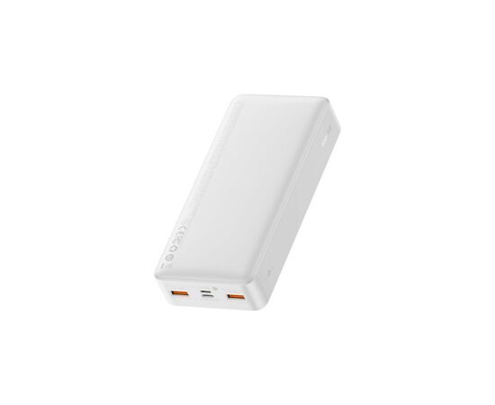 Батарея универсальная Baseus Bipow 20000mAh, PD/20W, QC3.0/USB-C, 2*USB-A/3A(max.), white (PPDML-M02), изображение 3 Батарея универсальная Baseus Bipow 20000mAh, PD/20W, QC3.0/USB-C, 2*USB-A/3A(max.), white (PPDML-M02), изображение 3