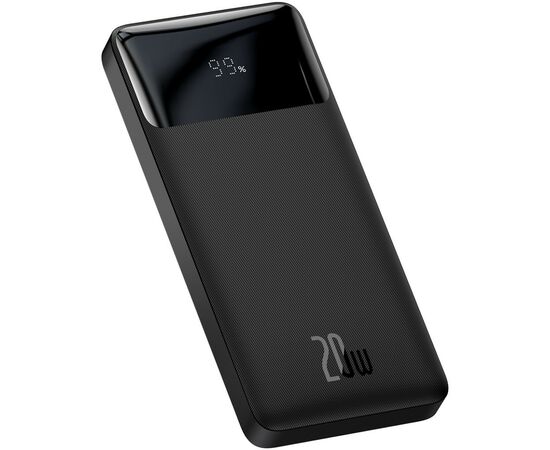 Батарея универсальная Baseus Bipow 10000mAh, PD/20W, QC/3.0, USB-C, 2*USB-A, black (PPDML-L01), изображение 2 Батарея универсальная Baseus Bipow 10000mAh, PD/20W, QC/3.0, USB-C, 2*USB-A, black (PPDML-L01), изображение 2