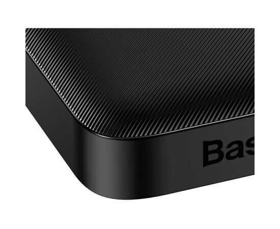 Батарея универсальная Baseus Bipow 10000mAh, PD/20W, QC/3.0, USB-C, 2*USB-A, black (PPDML-L01), изображение 5 Батарея универсальная Baseus Bipow 10000mAh, PD/20W, QC/3.0, USB-C, 2*USB-A, black (PPDML-L01), изображение 5