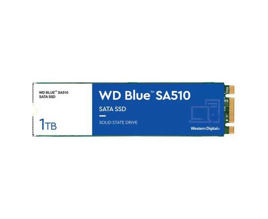 Накопитель SSD M.2 2280 1TB SA510 WD (WDS100T3B0B), изображение 2 Накопитель SSD M.2 2280 1TB SA510 WD (WDS100T3B0B), изображение 2