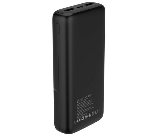 Батарея универсальная Sigma X-power SI20A2QL 20000mAh, PD/20W, QC/22.5W, LCD, Type-C, 2* (4827798423813), изображение 3 Батарея универсальная Sigma X-power SI20A2QL 20000mAh, PD/20W, QC/22.5W, LCD, Type-C, 2* (4827798423813), изображение 3