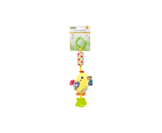 Игрушка-подвеска Baby Team колокольчик Цыпленок (8520_Ципленок_желтый)