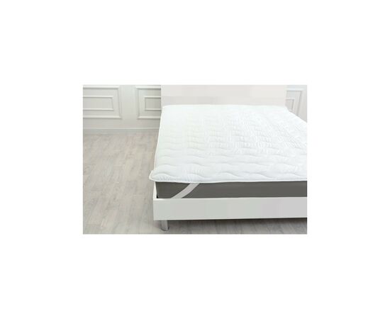 Наматрасник MirSon Eco Light №1721 Bamboo Air-line на резинке по углам White 100x200 см (2200002890052)