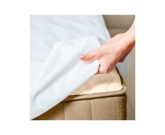 Наматрасник MirSon Light Aloe Vera №216 трикотажный AQUA-stop водонепроницаемый на резинке по периметру 200х200 см (2200000691712), изображение 10 Наматрасник MirSon Light Aloe Vera №216 трикотажный AQUA-stop водонепроницаемый на резинке по периметру 200х200 см (2200000691712), изображение 10