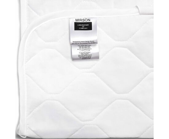Наматрасник MirSon № 966 Natural Line Стандарт Cotton 80x190 см (2200000834980), изображение 5 Наматрасник MirSon № 966 Natural Line Стандарт Cotton 80x190 см (2200000834980), изображение 5