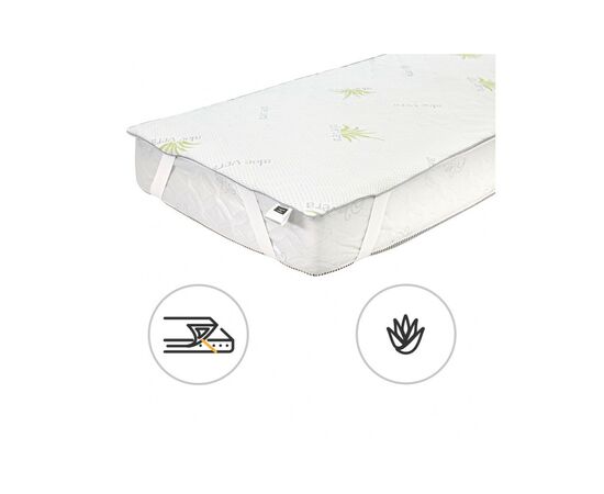 Наматрацник MirSon №1045 Alberto Тенцель (Modal) Aloe Vera 160х190 см (2200001507814)