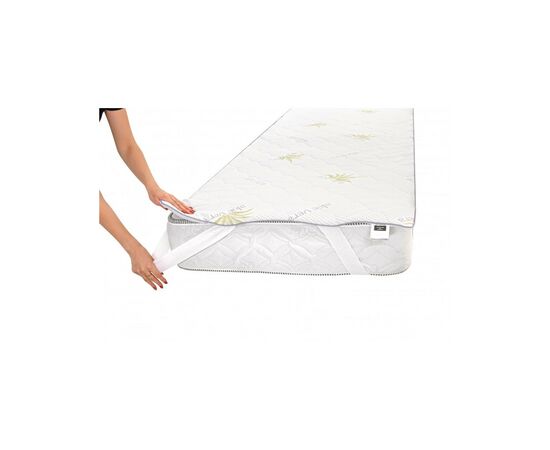 Наматрасник MirSon №1045 Alberto Тенсель (Modal) Aloe Vera 70х130 см (2200001507678), изображение 8 Наматрасник MirSon №1045 Alberto Тенсель (Modal) Aloe Vera 70х130 см (2200001507678), изображение 8