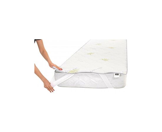 Наматрасник MirSon №1050 Alberto Тенсель (Modal) Seasons Aloe Vera 160х190 см (2200001508811), изображение 7