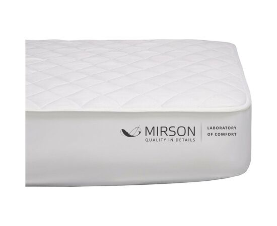 Наматрасник MirSon №5005 Exclusive Line Native обычный с резинкой по периметру 160x200 см (2200005333983)