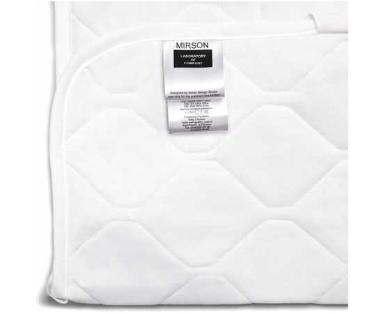 Наматрасник MirSon Стандарт Natural Line Wollen Aloe Vera 961 90х200 см (2200000836014), изображение 5