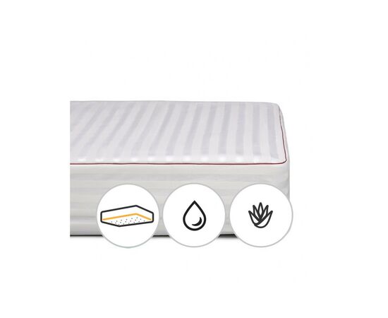 Наматрасник MirSon антиаллергенный DeLuxe Eco Aloe Vera 231 140x200 см (2200000330352)